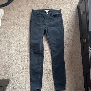 black h&m jeans